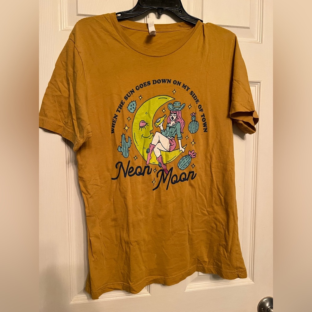 Neon Moon Graphic T-Shirt